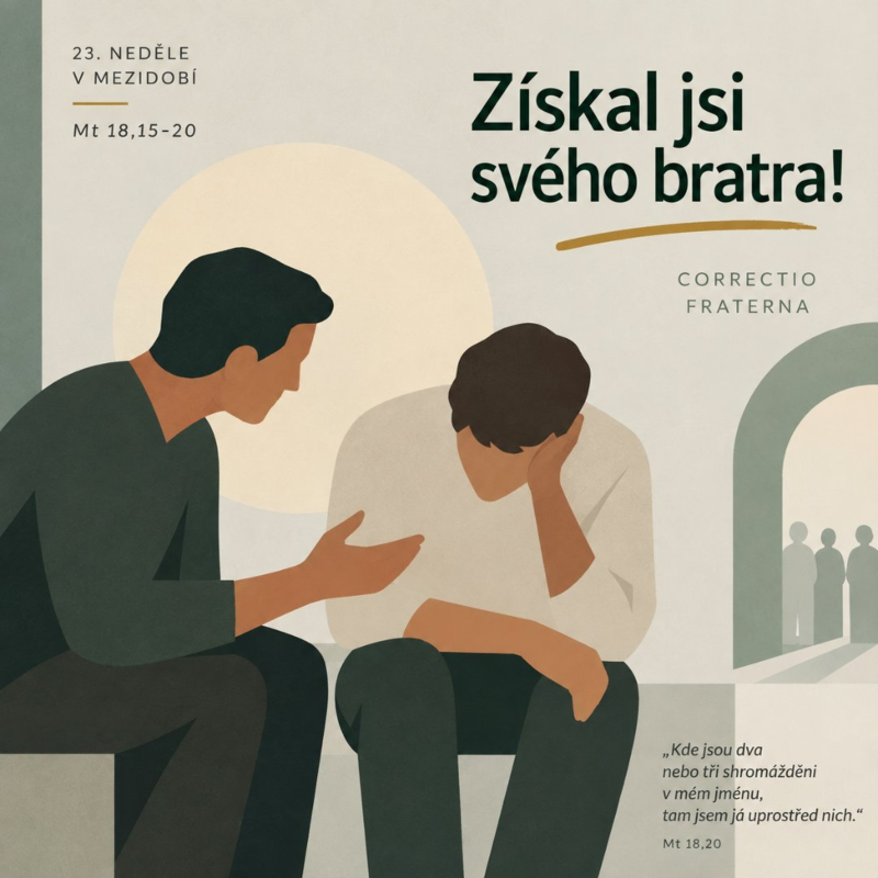 Obrázek epizody Získal jsi svého bratra! (23. neděle v mezidobí v Chebu)