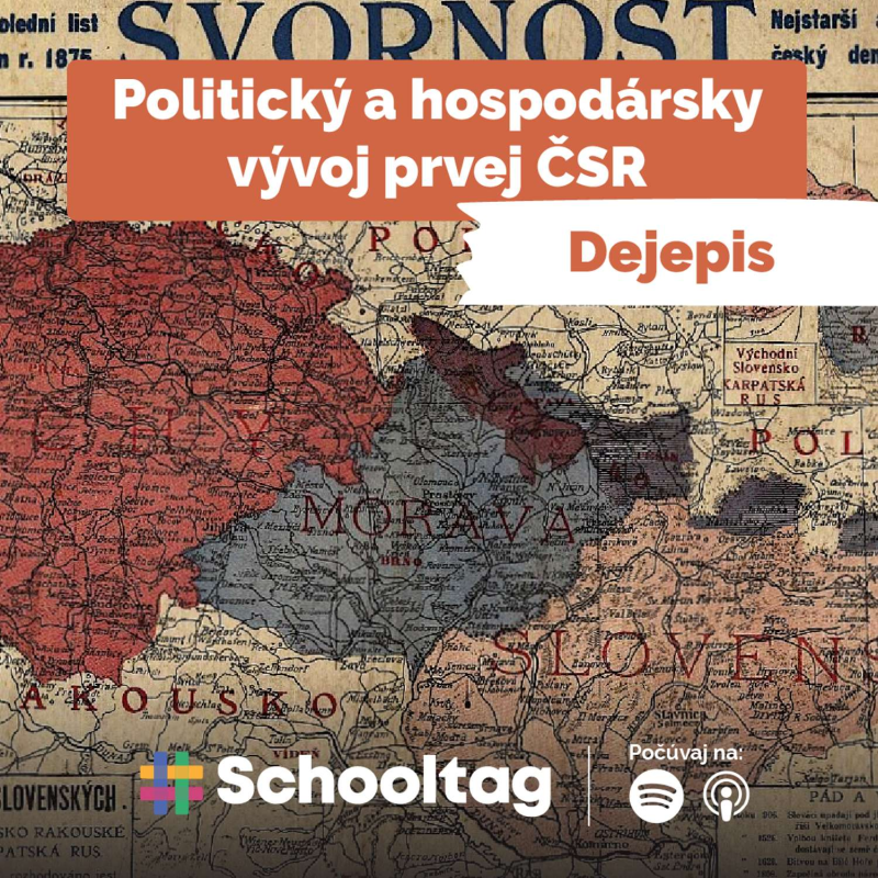 Obrázek epizody #Dejepis: Politický a hospodársky vývoj prvej ČSR