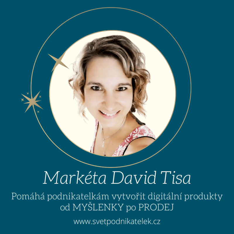 Obrázek epizody Tvořit obsah kurzu před začátkem prodeje nebo po něm? – Markéta David Tisa