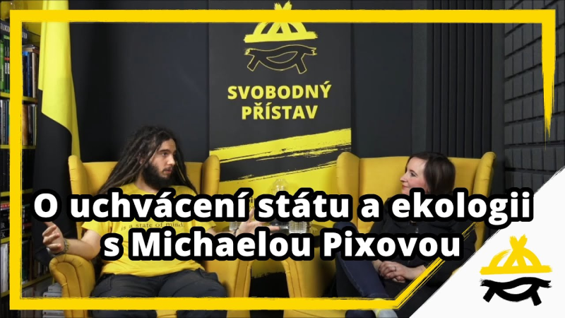 Obrázek epizody Studio Svobodného přístavu: O uchvácení státu a ekologii s Michaelou Pixovou