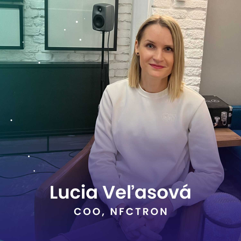 Obrázek epizody Lucia Veľasová (COO, NFCtron): Z Red Bullu k NFCtron až do Rwandy?