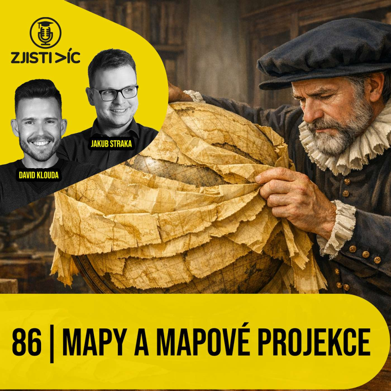 Obrázek epizody 86 – Mapy a mapové projekce