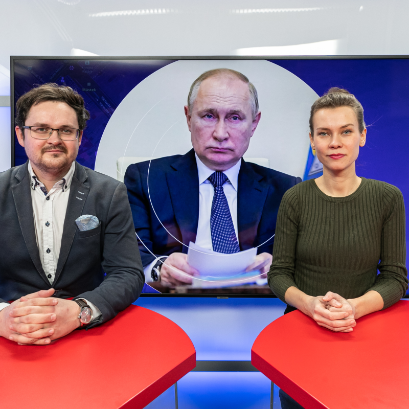 Obrázek epizody Putin Západu ukazuje svaly. Analytik Pavel Havlíček zmínil páky, kterými Rusko tlačí i na Česko