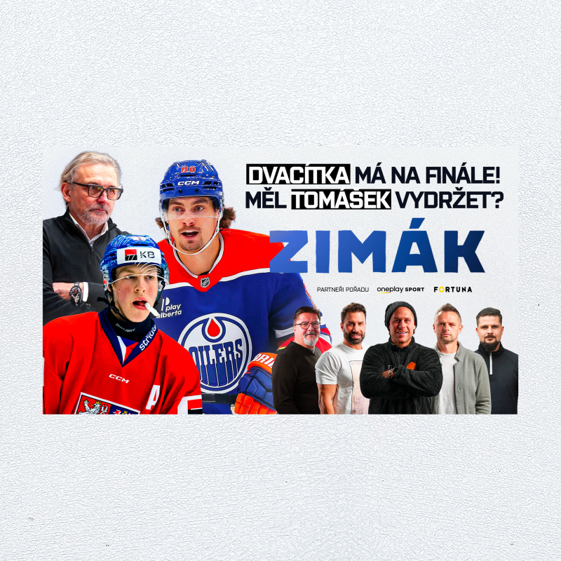 Obrázek epizody Zimák | Kdo probral flinka Galvase? Spor k Tomáškovu odchodu z Edmontonu