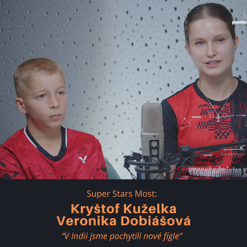 Obrázek epizody Kryštof Kuželka, Veronika Dobiášová – Super Stars Most: v Indii jsme pochytili nové fígle