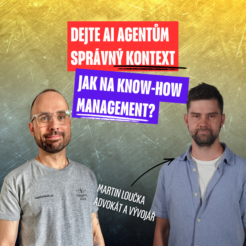 Obrázek epizody Jak spravovat interní know-how, aby ho zvládli číst AI agenti | Martin Loučka
