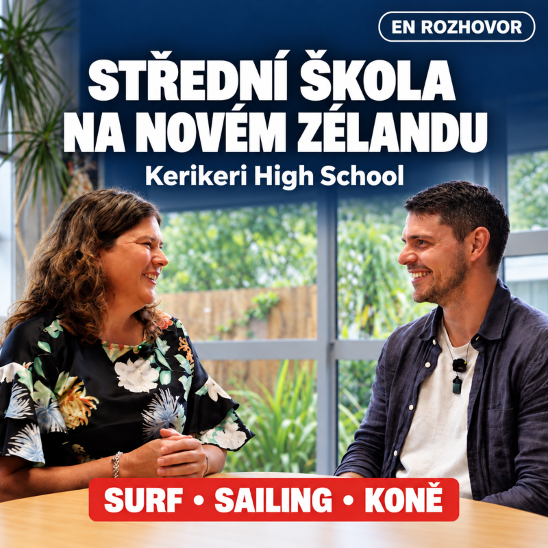 Obrázek epizody Střední škola na NZ: surfing, sailing a jezdectví | Kerikeri High School [EN]