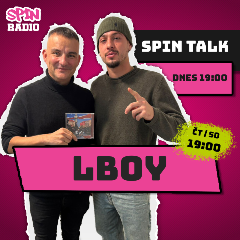 Obrázek epizody SPIN TALK - LBOY: MOJE HUDBA MÁ FRANCOUZSKEJ SOUND. VELKOU ROLI HRAJÍ MELODIE, ZPĚV, HODNĚ SI HRAJU S FLOW.