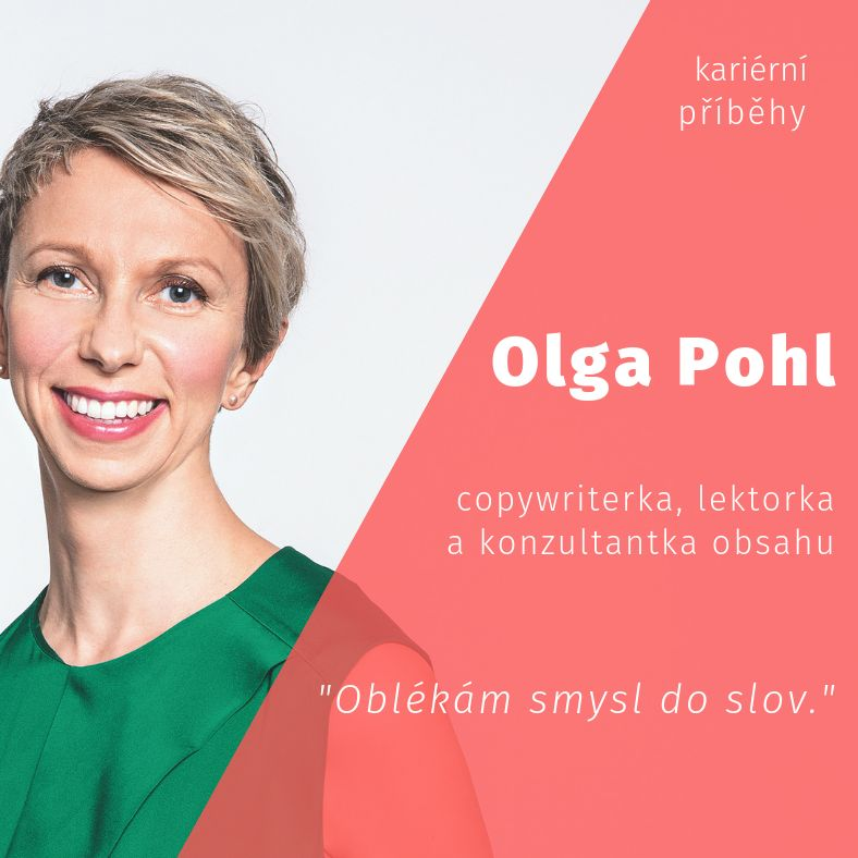 Obrázek epizody 8. Olga Pohl - od překladů k copywritingu