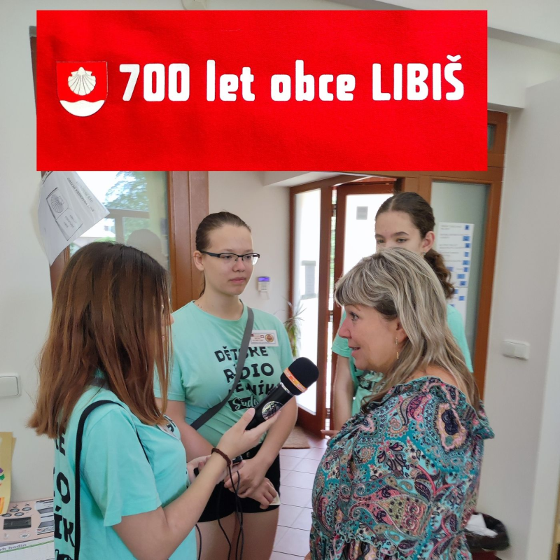 Obrázek epizody Rozhovor - Starostka obce Libiš 700.let obce Libiš, 17.6.2023