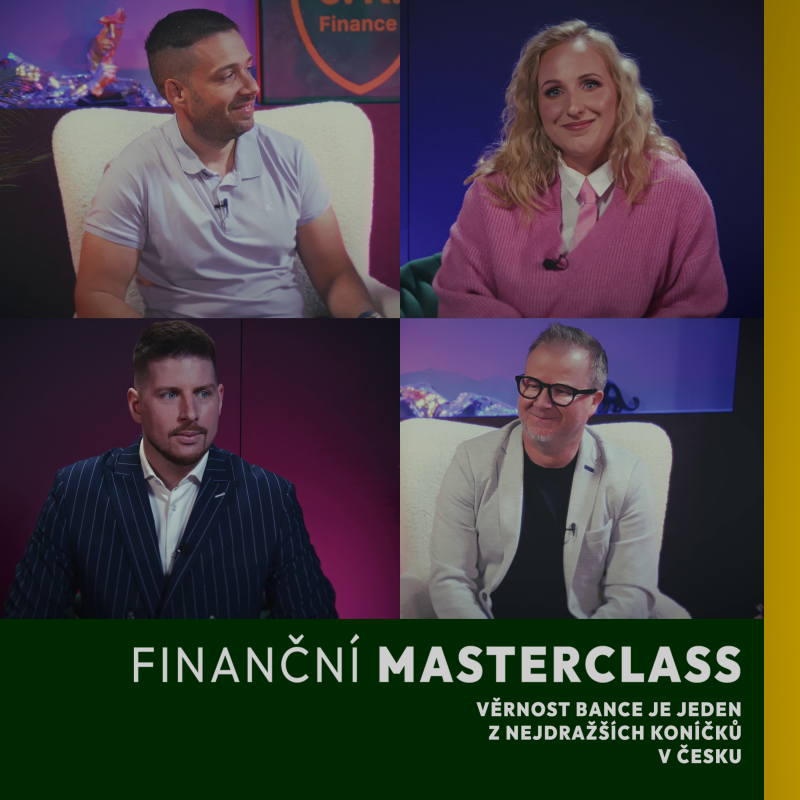 Obrázek epizody Věrnost bance je nejdražší český koníček | Finanční Masterclass
