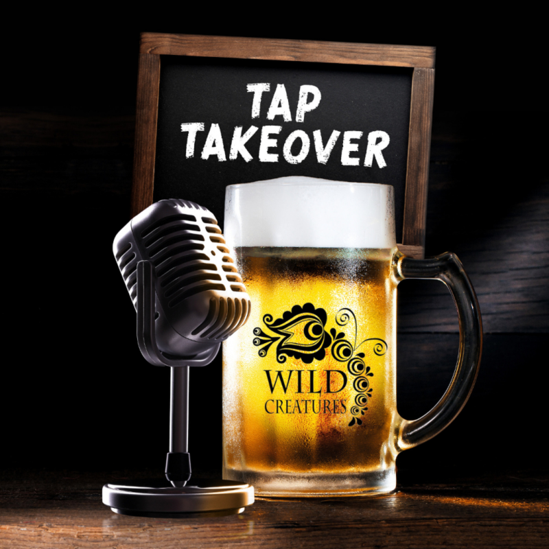 Obrázek epizody Tap Takeover s pivovarem Wild Creatures: Mám ráda, když můžu věci určitým způsobem řídit a paradoxně jsem si vybrala práci, kde to vůbec udělat nemůžu.