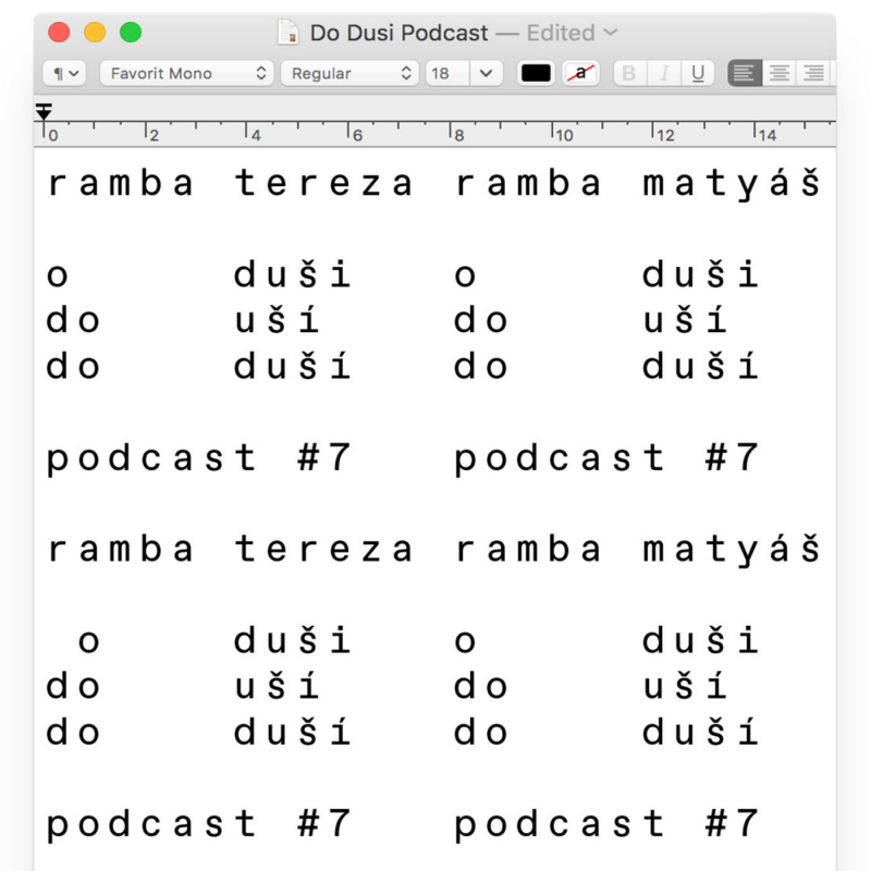 Obrázek epizody #7 otázky a odpovědi Terezy Ramba