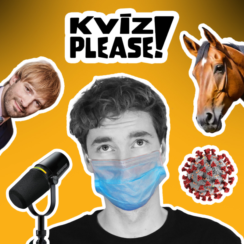 Obrázek epizody S7E22 | Kvíz: Covid-19, české podcasty, koně...