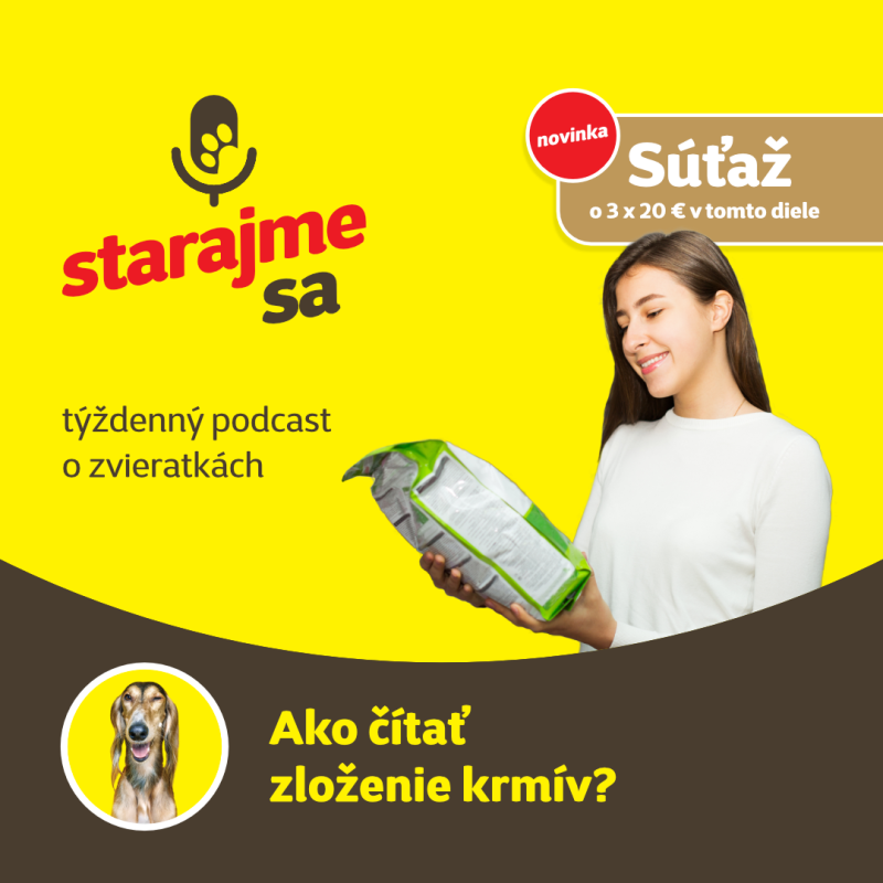Obrázek epizody Psy: Ako čítať zloženie krmív?