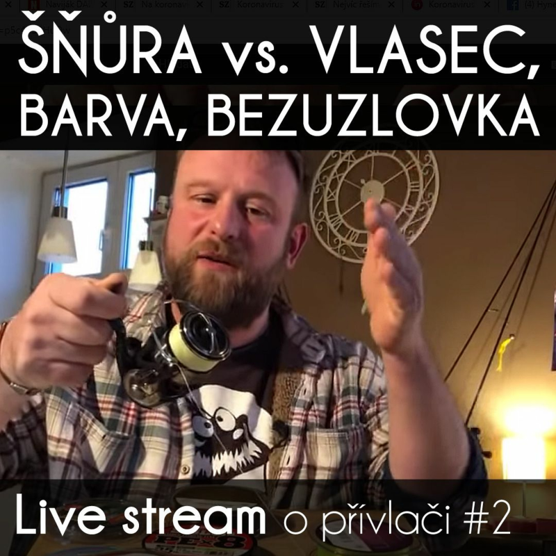 Obrázek epizody Přívlač Live #2 Šňůra nebo vlasec