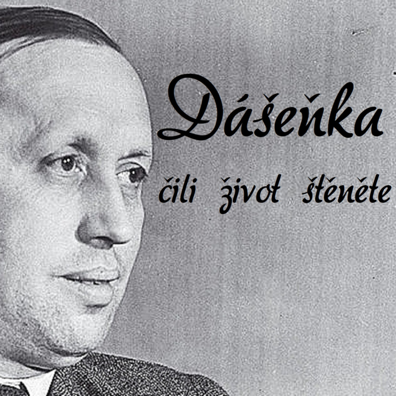 Obrázek epizody O dobrmanech (Karel Čapek, Dášeňka čili život štěněte)