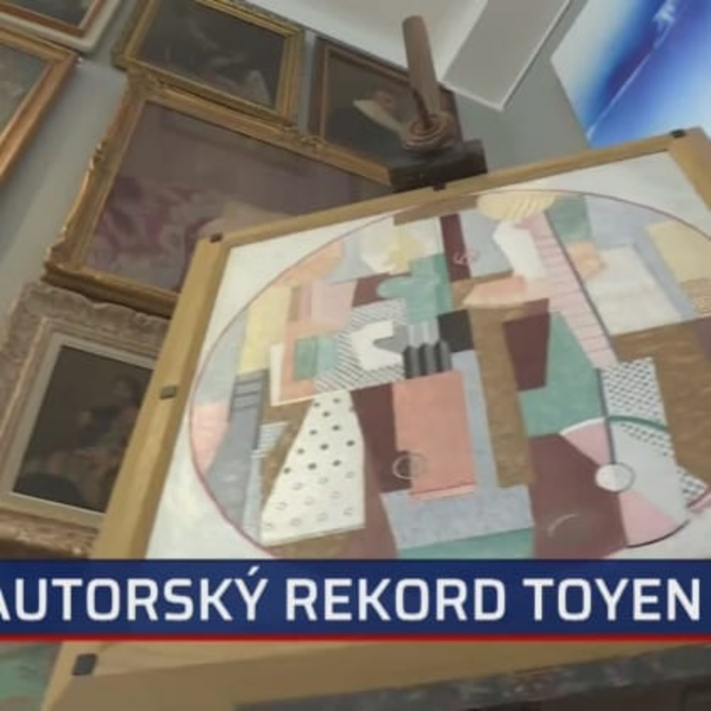 Obrázek epizody Dražba obrazu od Toyen (zdroj: CNN Prima NEWS)