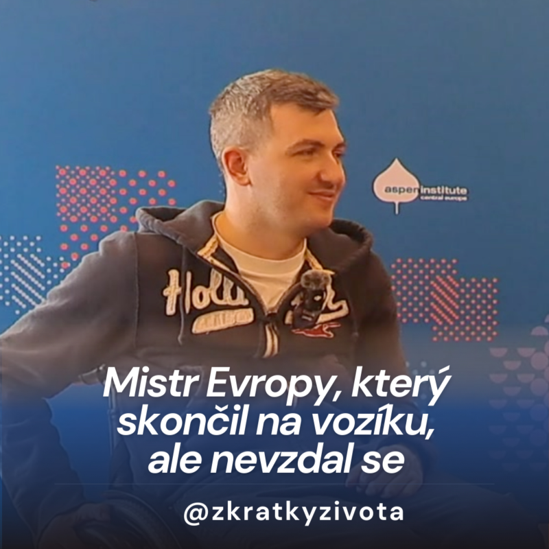 Obrázek epizody Mistr Evropy, který skončil na vozíku, ale nevzdal se