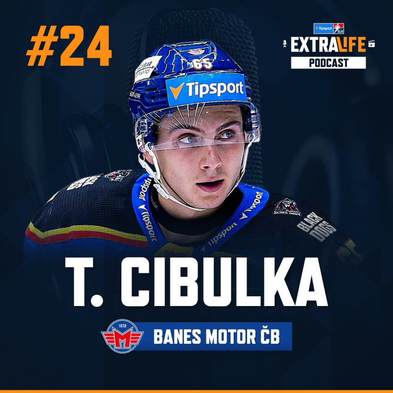 Obrázek epizody EXTRALIFE PODCAST #24 | Tomáš Cibulka: Je to těžší, než mít dva metry, řezat to a blokovat