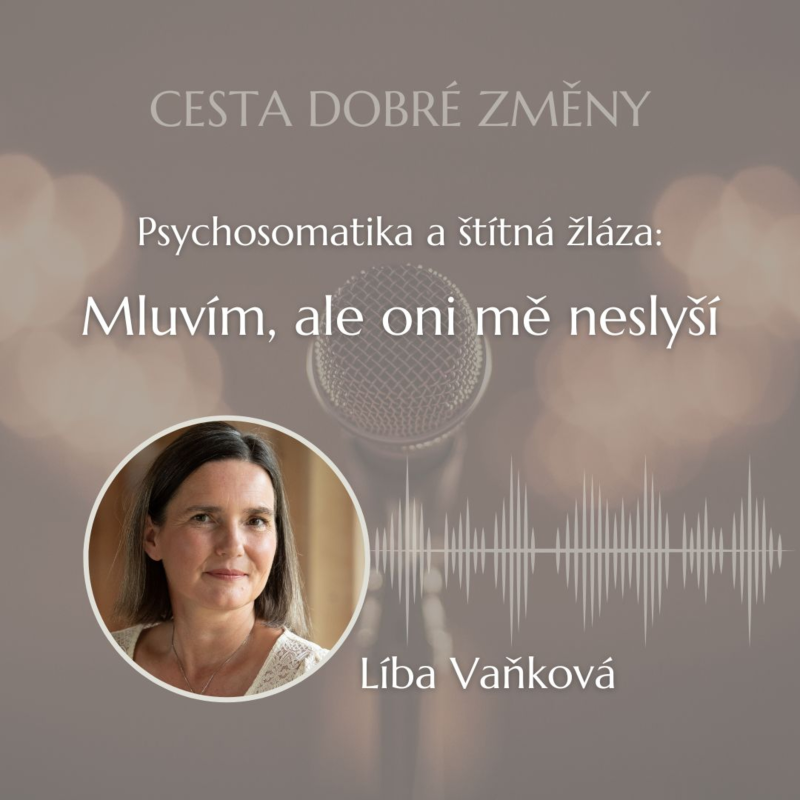 Obrázek epizody Mluvím, ale oni mě neslyší - Psychosomatika a štítná žláza - Líba Vaňková