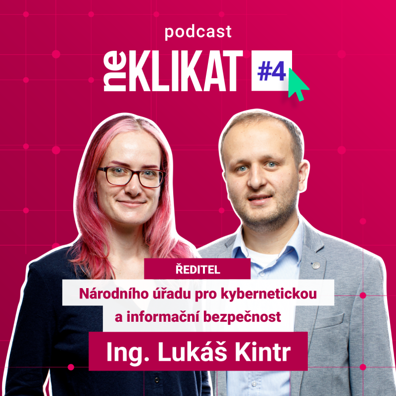 Obrázek epizody O kyberšikaně s Lukášem Kintrem [NÚKIB] | #NEklikat