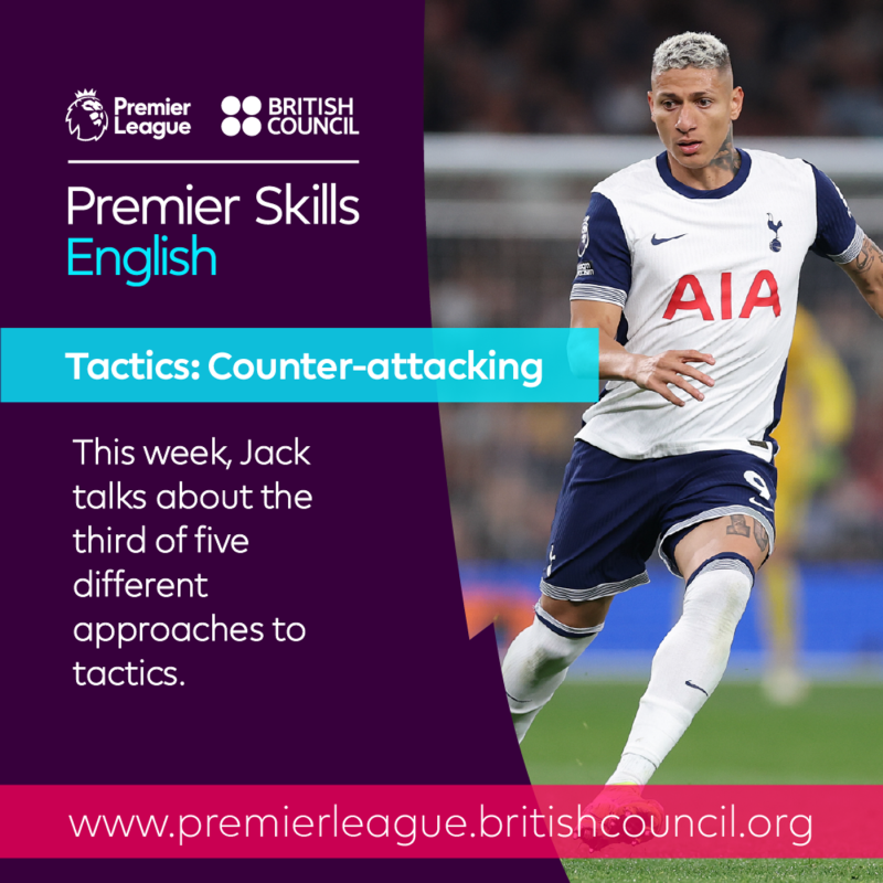 Obrázek epizody English for footballers: Tactics - Counter-attacking