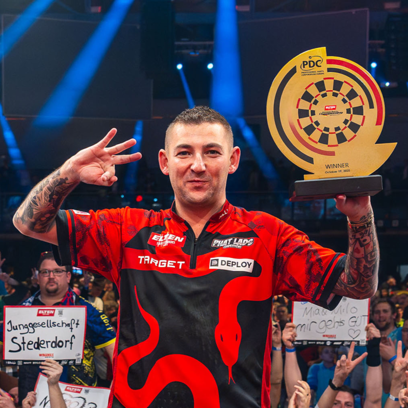 Obrázek epizody European Tour 14 a preview Euro Championship: Aspinall králem, Dirkova nechtěná devítka a Littlerův útok na post světové jedničky