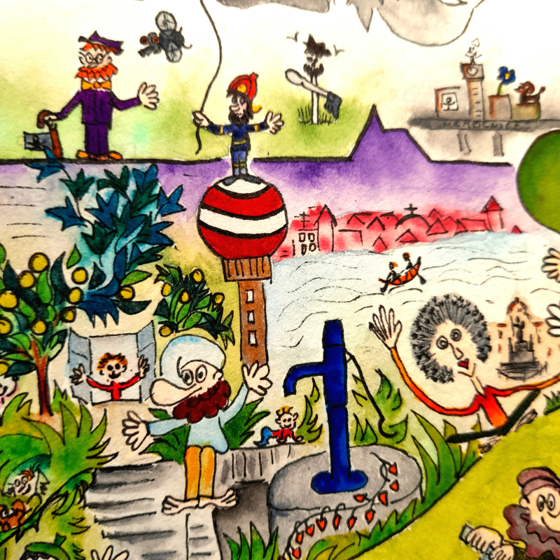 Obrázek epizody O tom, jak měla Cimpr Campra horkou hlavu.