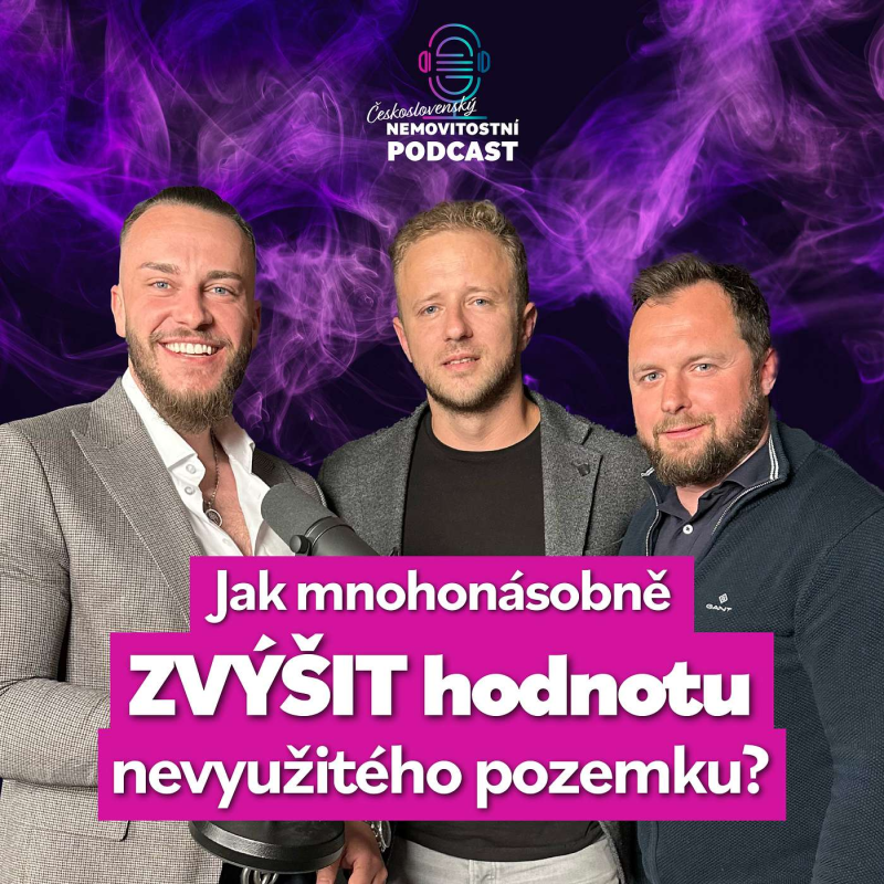 Obrázek epizody #28 Jakub Jaroš a Lukáš Kobrle - zhodnocení nevyužitých pozemků, dotační byznys, finanční produkty banky