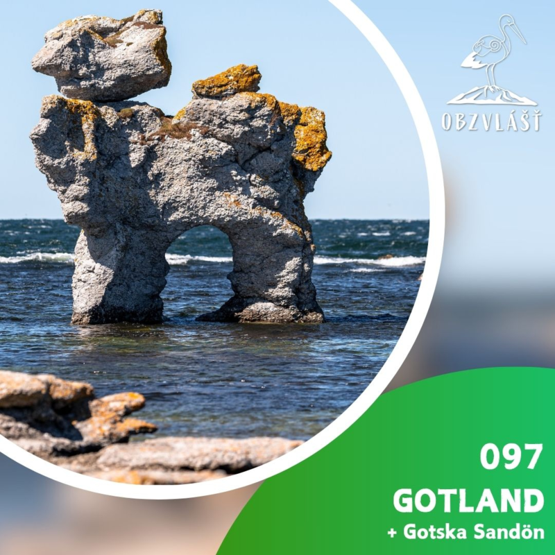 Obrázek epizody 097 GOTLAND A GOSTKA SANDÖN: Unikátní letní dovolená ve Švédsku