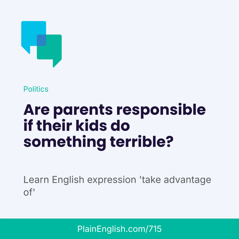 Obrázek epizody Parents and school shooters: who's responsible? (Take advantage of)