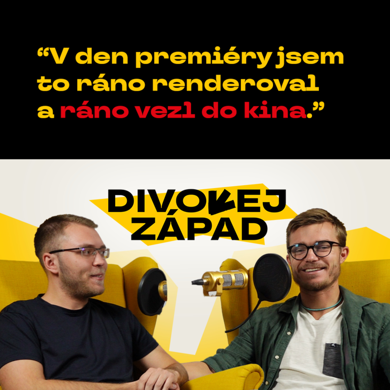 Obrázek epizody #132 Bohdan Čermák - V den premiéry jsem to ráno renderoval a ráno vezl do kina.