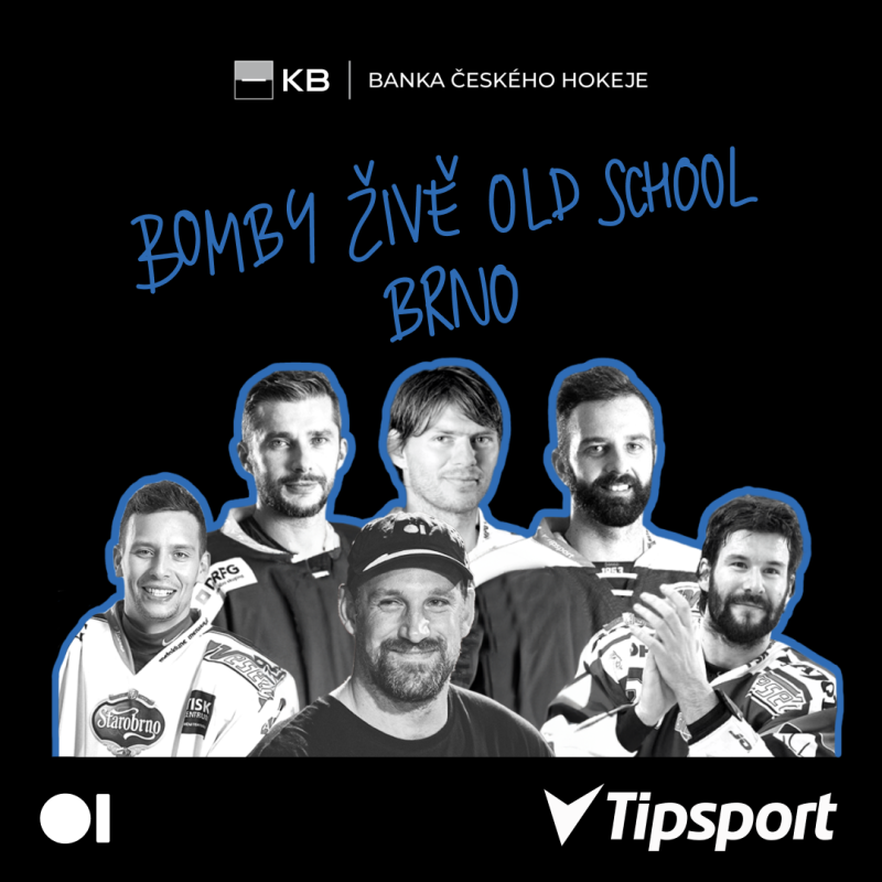 Obrázek epizody Bomby Old School Brno (Čermák, Hruška, Svoboda, Dlouhý, Erat)