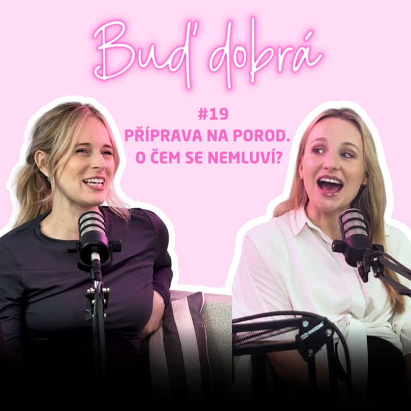Obrázek epizody #19 Předporodní realita: Kolik jsme přibraly, masáž hráze, hemoroidy a o čem se vůbec nemluví