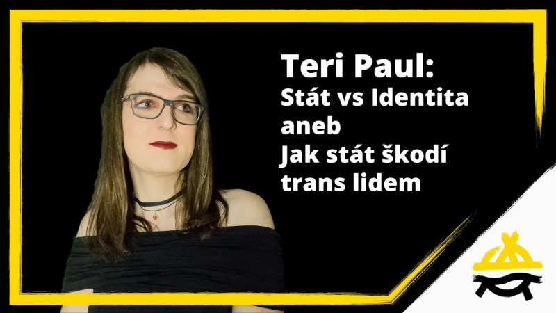 Obrázek epizody Teri Paul: Stát vs Identita – Jak stát škodí trans osobám (KSP25: Kuturní války včera, dnes a zítra)