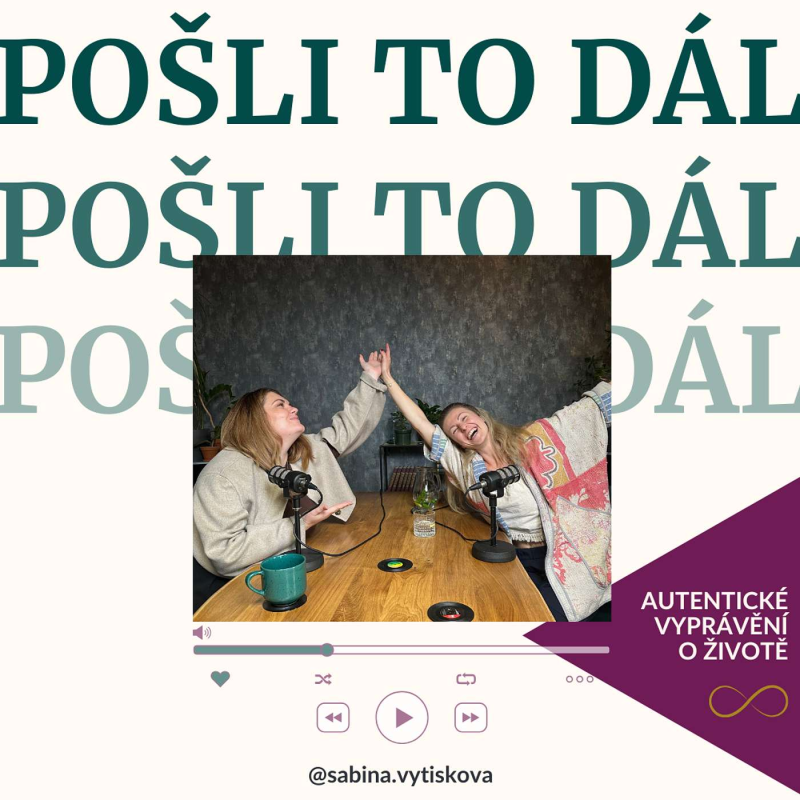 Obrázek epizody “Člověk se probouzí skrze bolavé situace.”  O převzetí zodpovědnosti za spoluutváření všeho, co v životě máme, s průvodkyní zdravých návyků, Janou Zahradníkovou.