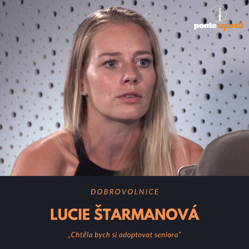 Obrázek epizody Lucie Štarmanová – dobrovolnice: Chtěla bych si adoptovat seniora