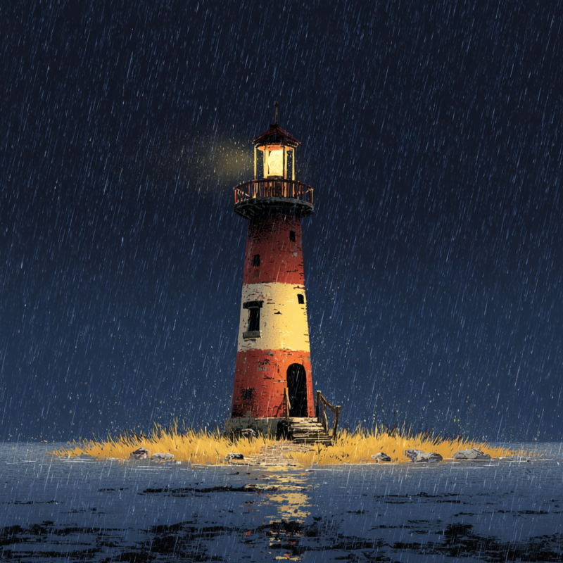 Obrázek epizody Stormy Lighthouse Keeper’s Room