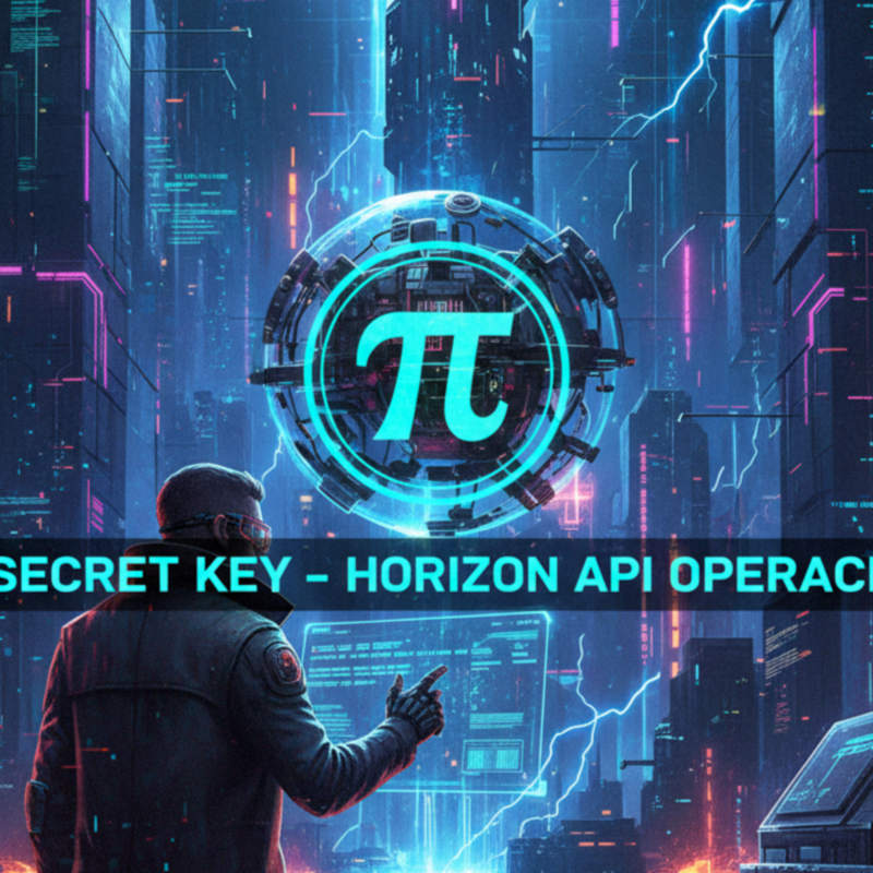 Obrázek epizody Pi Network: Secret Key – Horizon API Operace