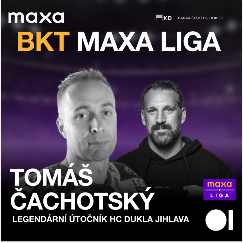 Obrázek epizody BKT MAXA LIGA #8 - TOMÁŠ ČACHOTSKÝ, legenda HC Dukla Jihlava | BKT