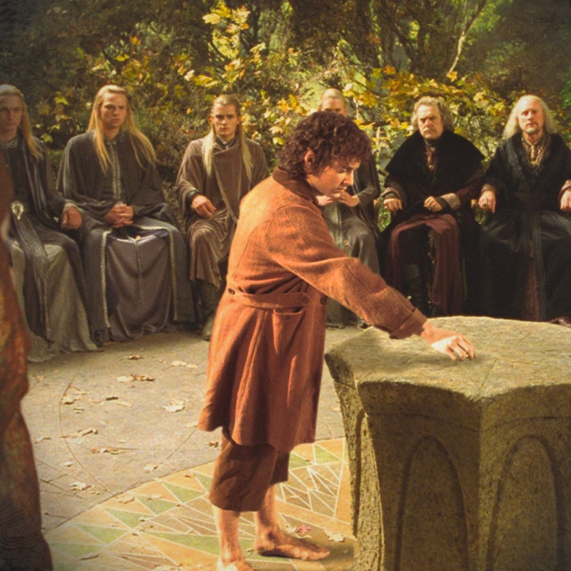 Obrázek epizody Filmová trilogie: Společenstvo Prstenu || Tam a zase zpátky