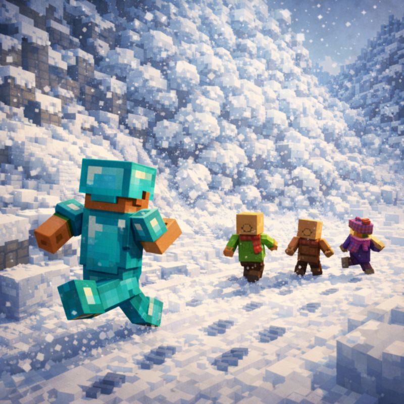 Obrázek epizody 40. Útěk před lavinou