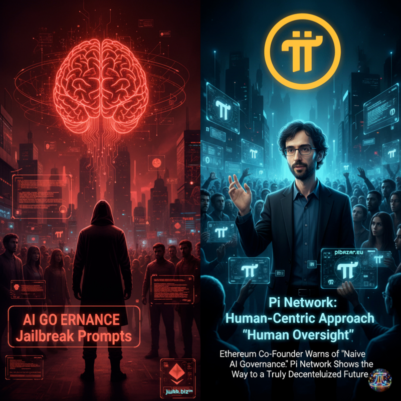 Obrázek epizody Vitalik Buterin Warns: AI Must Not Run Crypto Networks Without Human Oversight - How Pi Network Implements a Human-Centric Approach