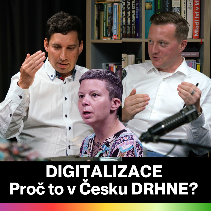 Obrázek epizody 21. Digitalizace Česka a firem v éře AI: jak ji konečně posunout z papíru do praxe?