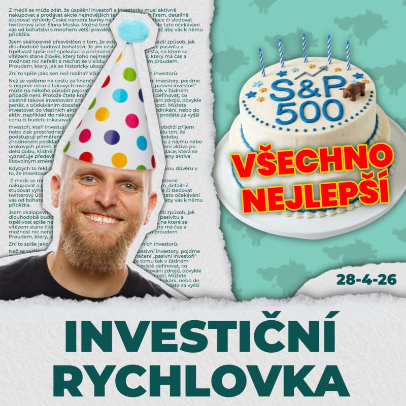 Obrázek epizody 50 let indexového investování 🎂 Investiční rychlovka