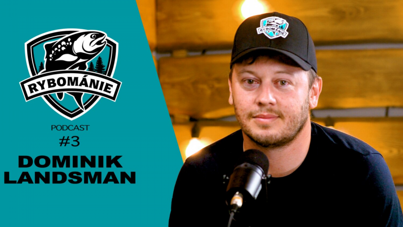 Obrázek epizody RYBOMÁNIE podcast #3 - Dominik Landsman - ,, Jednou jsme skoro usekli hlavu týpkovi na skůtru""