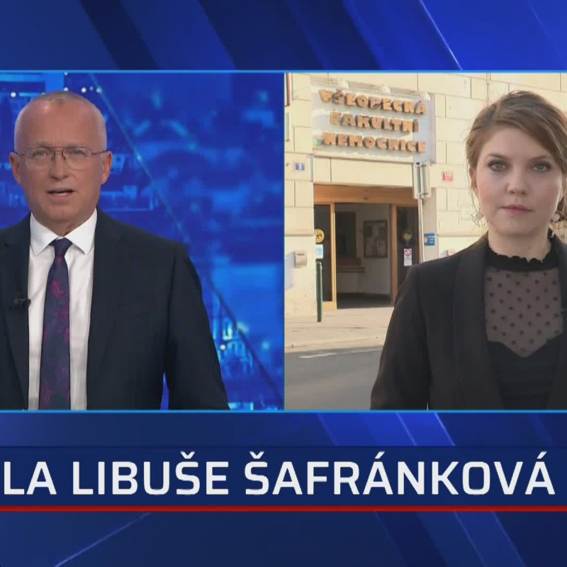 Obrázek epizody Nemocnice, kam herečku hospitalizovali (zdroj: CNN Prima NEWS)