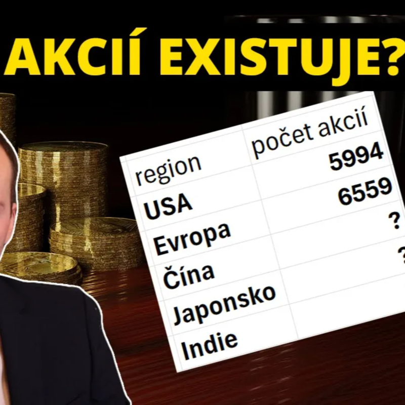 Obrázek epizody Počet akcií v jednotlivých regionech světa. Které se zhodnotily nejvíce?