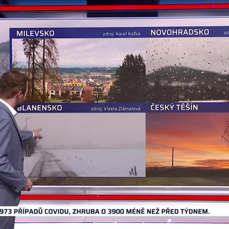 Obrázek epizody Počasí 1.12.2021 09:20